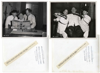 Lot of Twenty 10 x 8 Glossy Photos Featuring Shemp, From Various Three Stooges Films -- Very Good Condition
